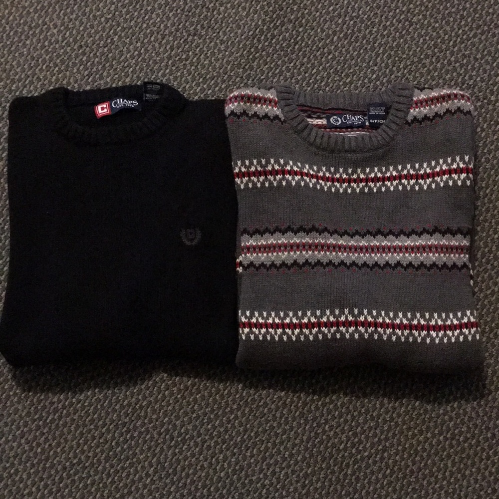 Lot of 2 Chaps Sweaters
